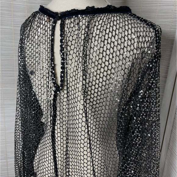 Free People Sparks Fly Top Black Size M New with Tags - Picture 4 of 7